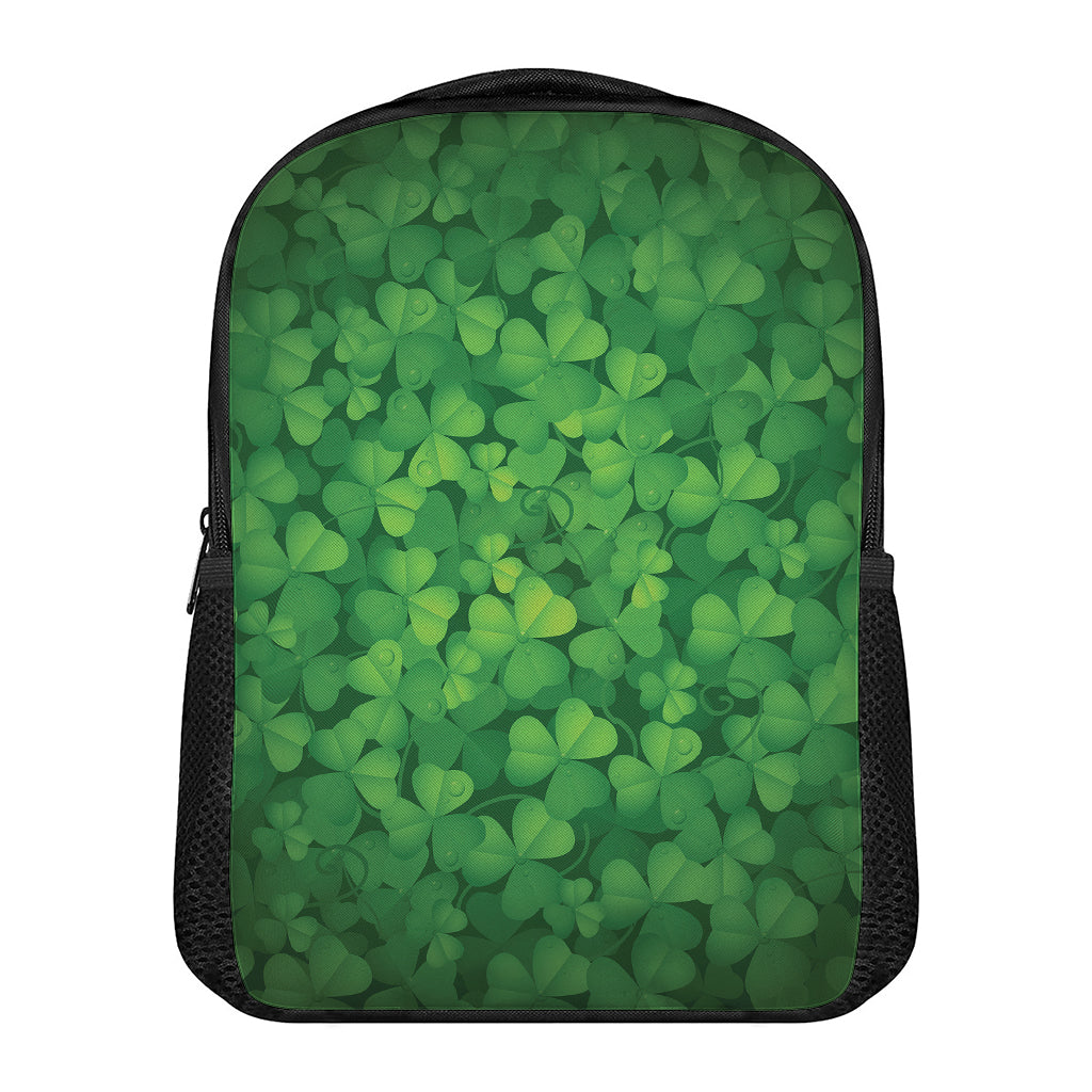 Irish Clover St. Patrick's Day Print Casual Backpack