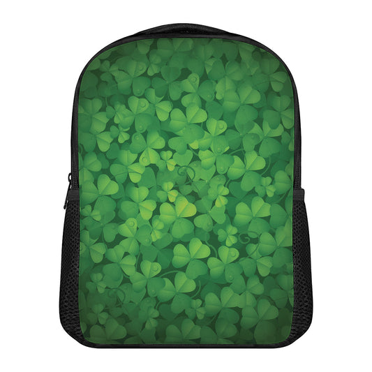 Irish Clover St. Patrick's Day Print Casual Backpack