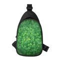 Irish Clover St. Patrick's Day Print Sling Bag