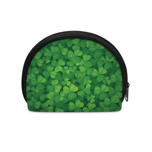 Irish Clover St. Patrick's Day Print Coin Purse