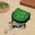 Irish Clover St. Patrick's Day Print Coin Purse
