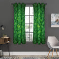 Irish Clover St. Patrick's Day Print Grommet Curtain Panels