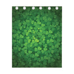Irish Clover St. Patrick's Day Print Curtain