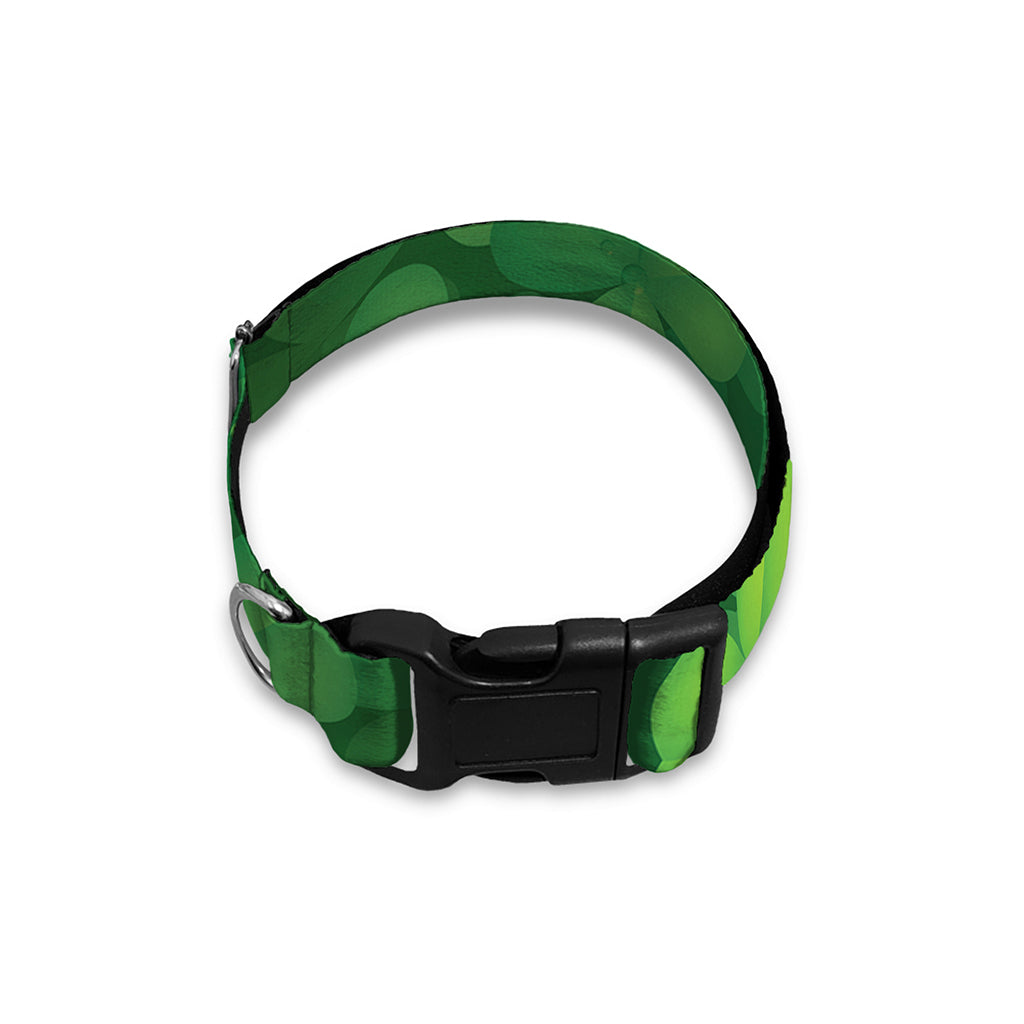 Irish Clover St. Patrick's Day Print Dog Collar