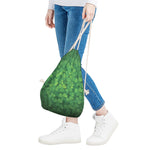 Irish Clover St. Patrick's Day Print Drawstring Bag