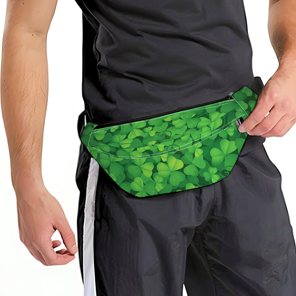 Irish Clover St. Patrick's Day Print Fanny Pack