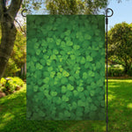 Irish Clover St. Patrick's Day Print Garden Flag