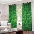 Irish Clover St. Patrick's Day Print Grommet Curtains