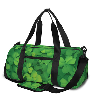 Irish Clover St. Patrick's Day Print Gym Bag