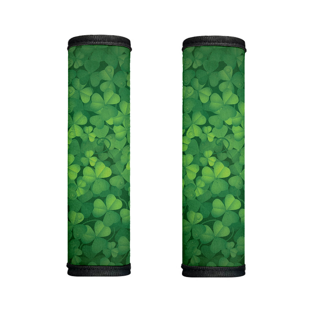 Irish Clover St. Patrick's Day Print Handle Covers