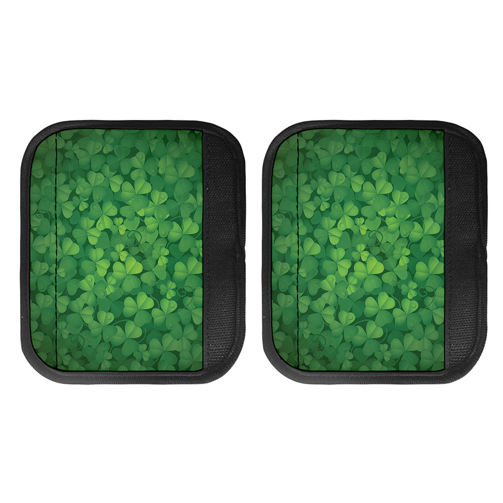 Irish Clover St. Patrick's Day Print Handle Covers
