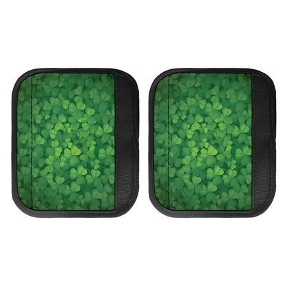 Irish Clover St. Patrick's Day Print Handle Covers