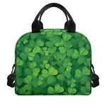 Irish Clover St. Patrick's Day Print Insulated Lunch Bag