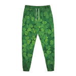 Irish Clover St. Patrick's Day Print Jogger Pants