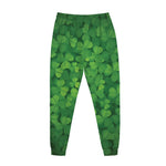 Irish Clover St. Patrick's Day Print Jogger Pants