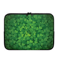 Irish Clover St. Patrick's Day Print Laptop Sleeve