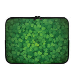 Irish Clover St. Patrick's Day Print Laptop Sleeve