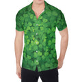 Irish Clover St. Patrick's Day Print Men's Shirt