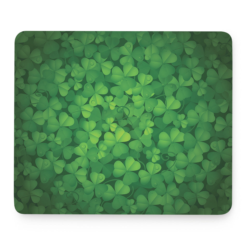 Irish Clover St. Patrick's Day Print Mouse Pad