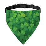Irish Clover St. Patrick's Day Print Over The Collar Dog Bandana