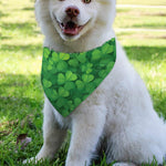 Irish Clover St. Patrick's Day Print Over The Collar Dog Bandana