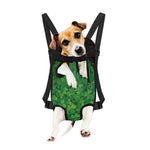 Irish Clover St. Patrick's Day Print Pet Carrier Backpack