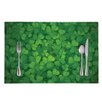 Irish Clover St. Patrick's Day Print Placemat