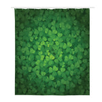 Irish Clover St. Patrick's Day Print Polyester Shower Curtain