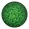 Irish Clover St. Patrick's Day Print Round Blanket