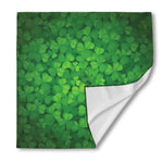Irish Clover St. Patrick's Day Print Silk Bandana
