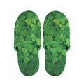 Irish Clover St. Patrick's Day Print Slippers