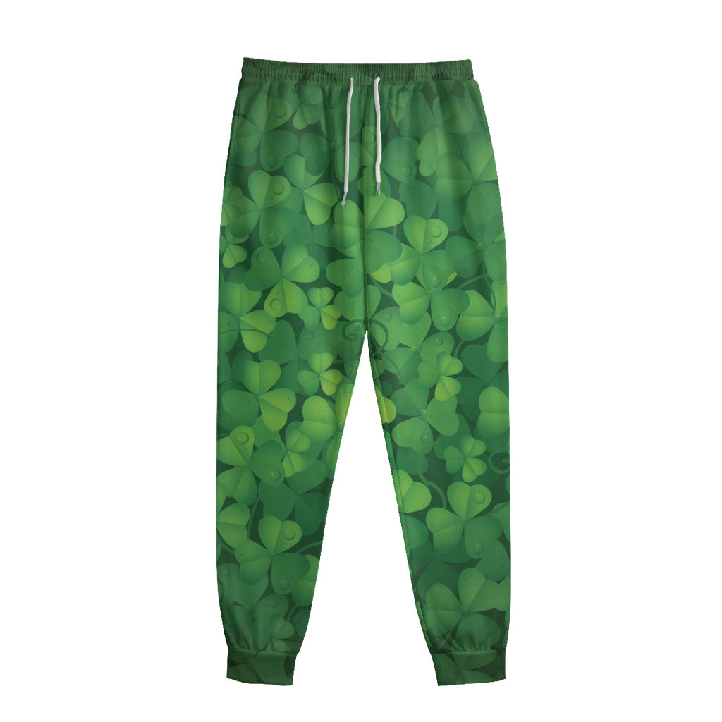 Irish Clover St. Patrick's Day Print Sweatpants