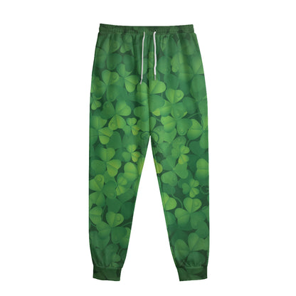 Irish Clover St. Patrick's Day Print Sweatpants