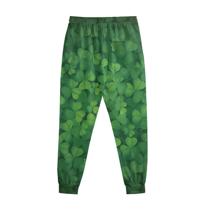 Irish Clover St. Patrick's Day Print Sweatpants