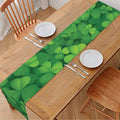 Irish Clover St. Patrick's Day Print Table Runner