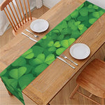Irish Clover St. Patrick's Day Print Table Runner