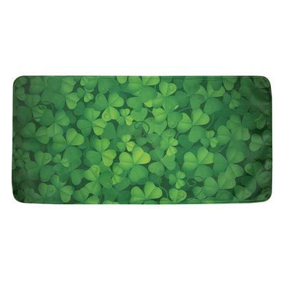 Irish Clover St. Patrick's Day Print Towel