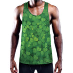 Irish Clover St. Patrick's Day Print Training Tank Top