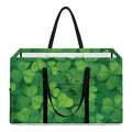 Irish Clover St. Patrick's Day Print Utility Tote Bag