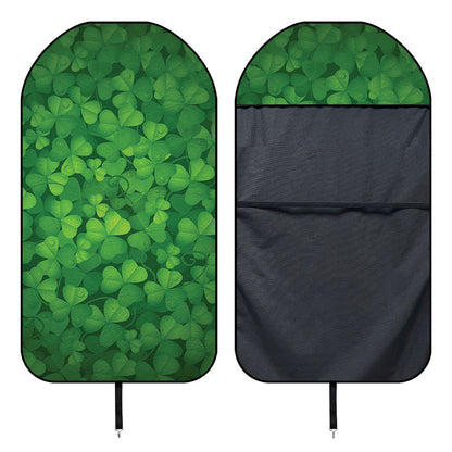 Irish Clover St. Patrick's Day Print Waterproof Car Seat Cover