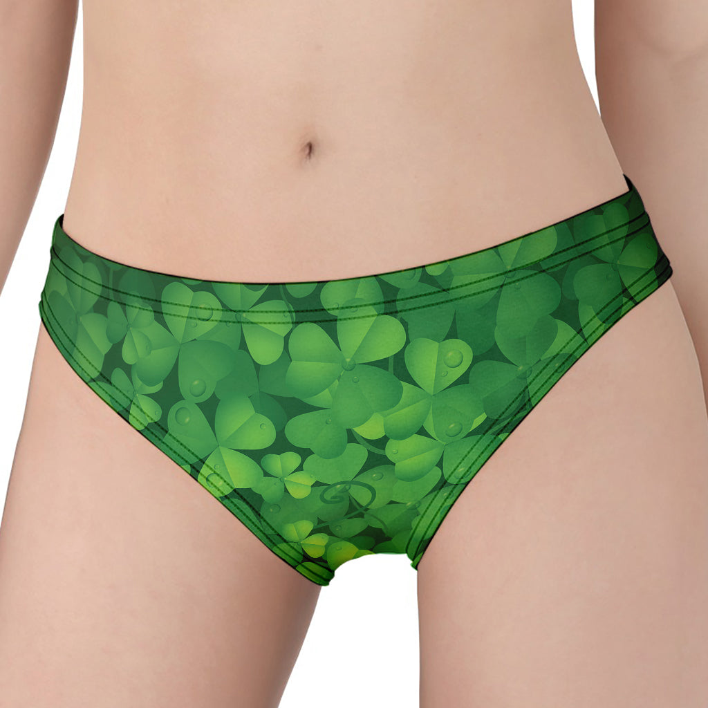 Irish Clover St. Patrick's Day Print Women's Panties