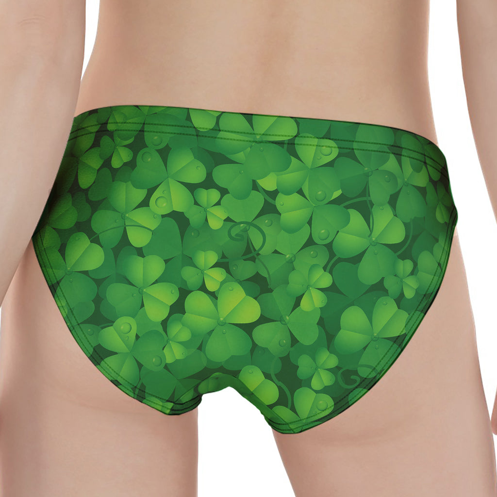 Irish Clover St. Patrick's Day Print Women's Panties