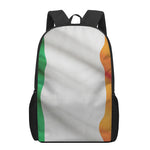 Irish Flag Print 17 Inch Backpack