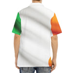 Irish Flag Print Aloha Shirt