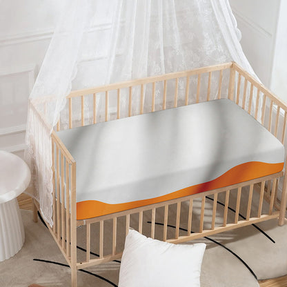 Irish Flag Print Baby Crib Sheet
