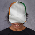 Irish Flag Print Baseball Cap