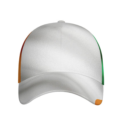 Irish Flag Print Baseball Cap