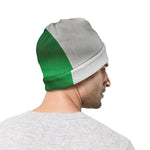 Irish Flag Print Beanie