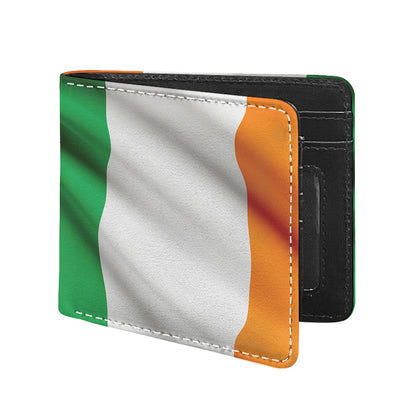Irish Flag Print Bifold Wallet