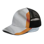 Irish Flag Print Black Mesh Trucker Cap